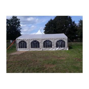 huur partytent 5 m x 8 m, huur partytent voor 36 personen